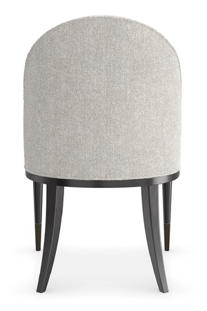 White Chenille Dining Chair | Caracole Nuage | Oroa.com