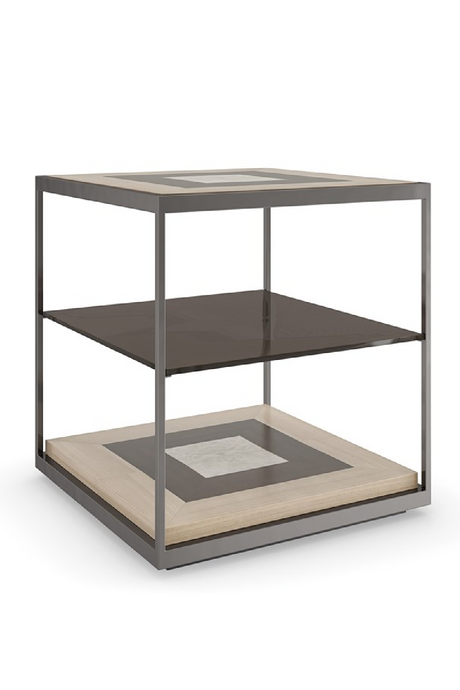   Bronze 3-Layered End Table | Oroa.com