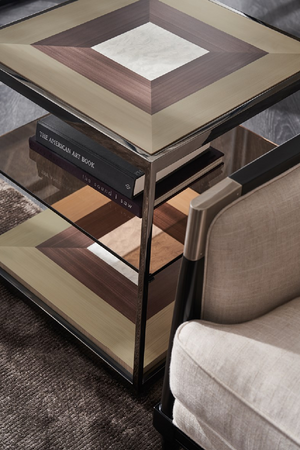   Bronze 3-Layered End Table | Oroa.com