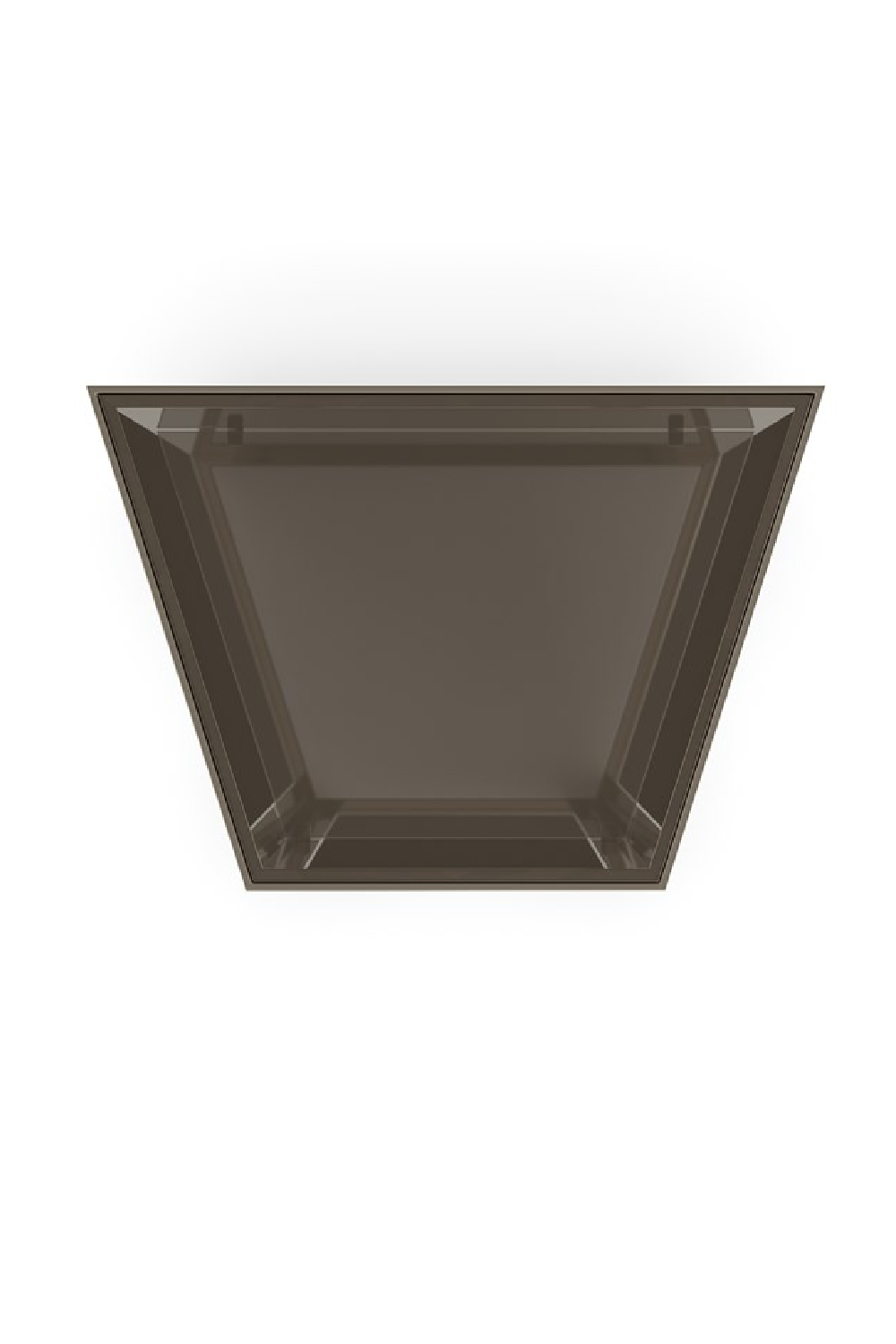 3-Layer Glass End Table | Caracole Refraction | Oroa.com