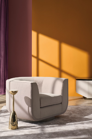 Gold Modern Side Table | Caracole Gamma | Oroa.com