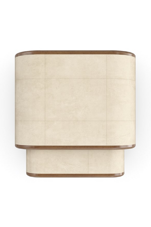   Ivory Parchment Nesting Tables (2) | Oroa.com