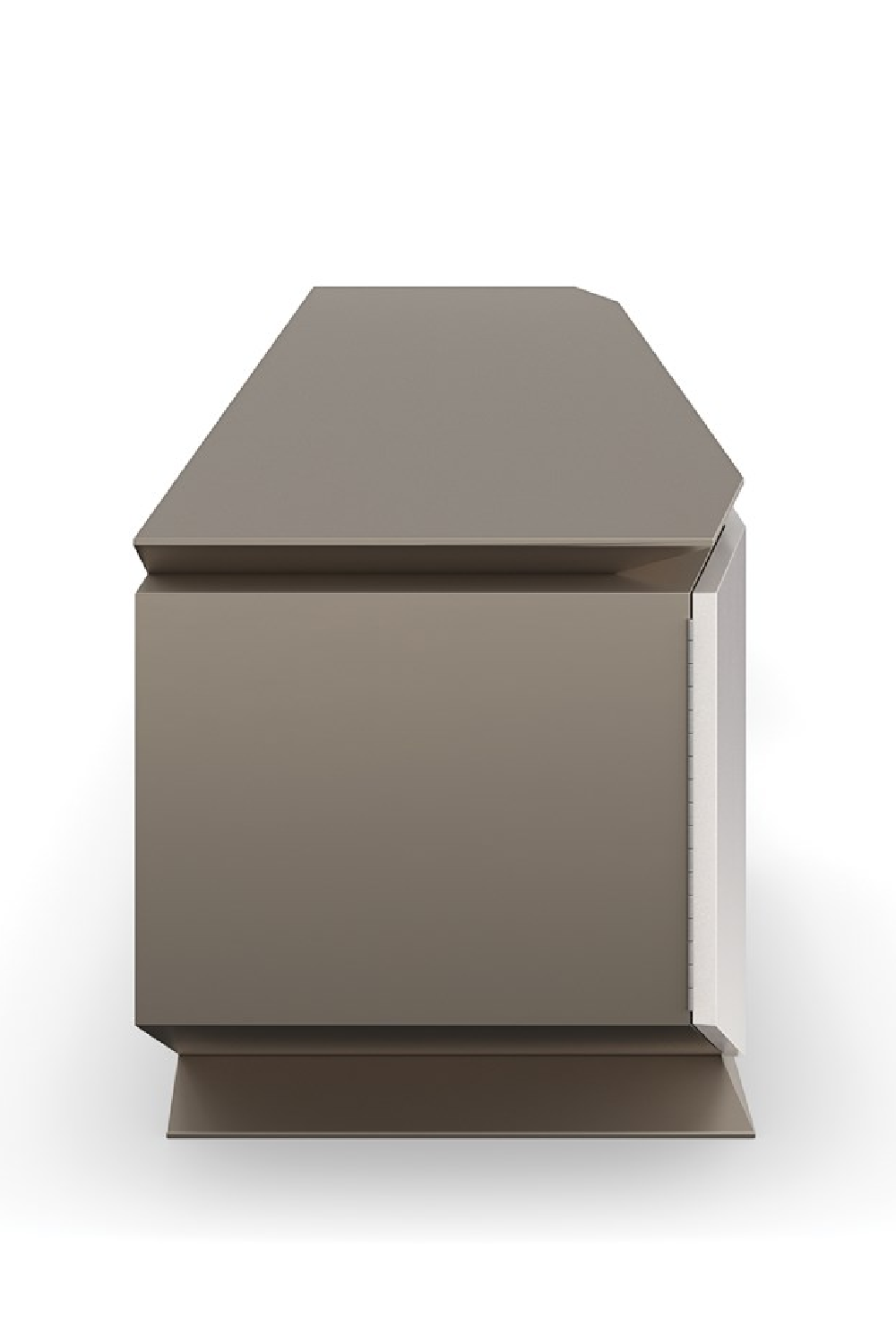 Metallic Modern Media Unit | Caracole Axis | Oroa.com