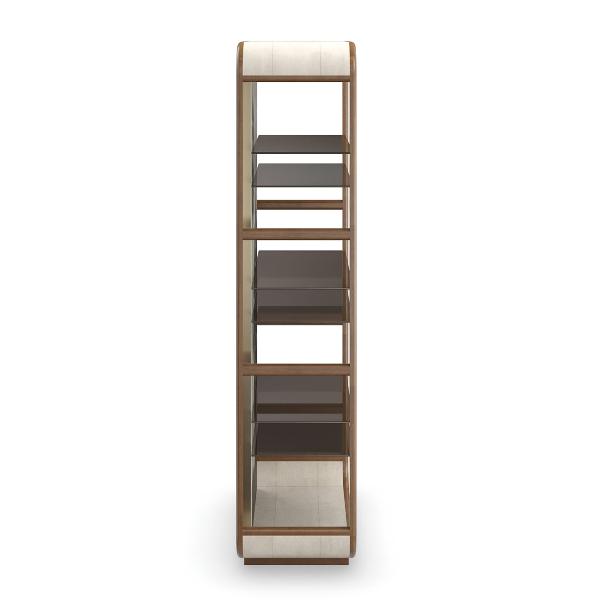   Gold Wooden Framed Bookcase | Oroa.com