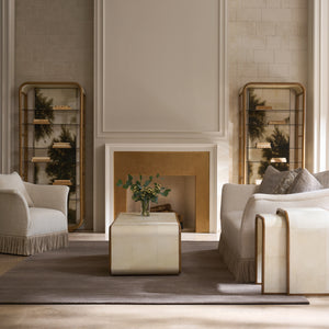   Gold Wooden Framed Bookcase | Oroa.com