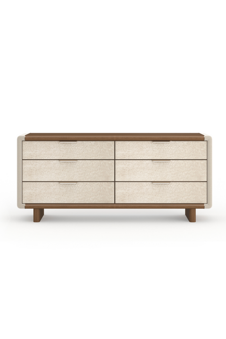Suede Side 6-Drawer Dresser | Caracole Botero | Oroa.com