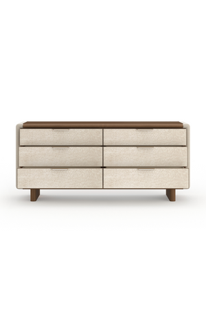 Suede Side 6-Drawer Dresser | Caracole Botero | Oroa.com