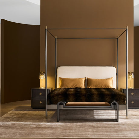   Brown Wooden Nightstand | Oroa.com