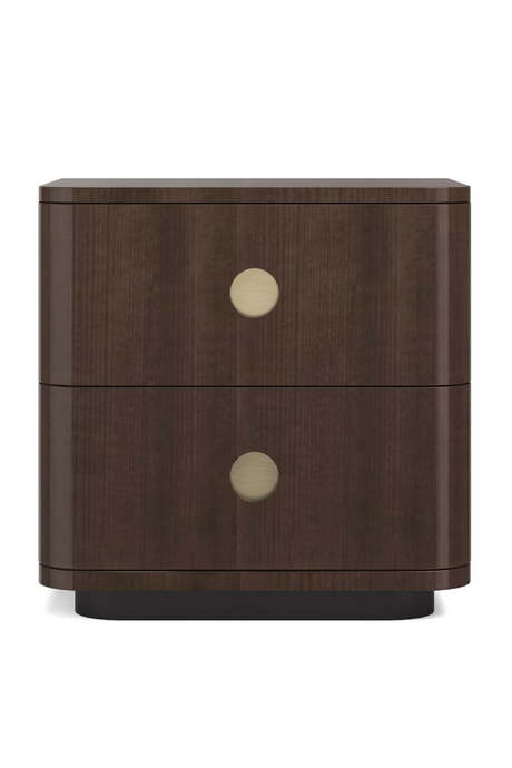 Brown Wooden Nightstand | Caracole Bachelor | Oroa.com