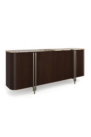 Oval 4-Door Sideboard | Caracole Vena | Oroa.com