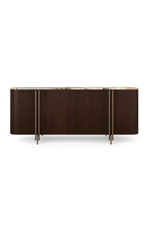 Oval 4-Door Sideboard | Caracole Vena | Oroa.com