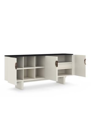 White 4-Door Sideboard | Caracole Paragon | Oroa.com