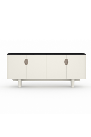 White 4-Door Sideboard | Caracole Paragon | Oroa.com