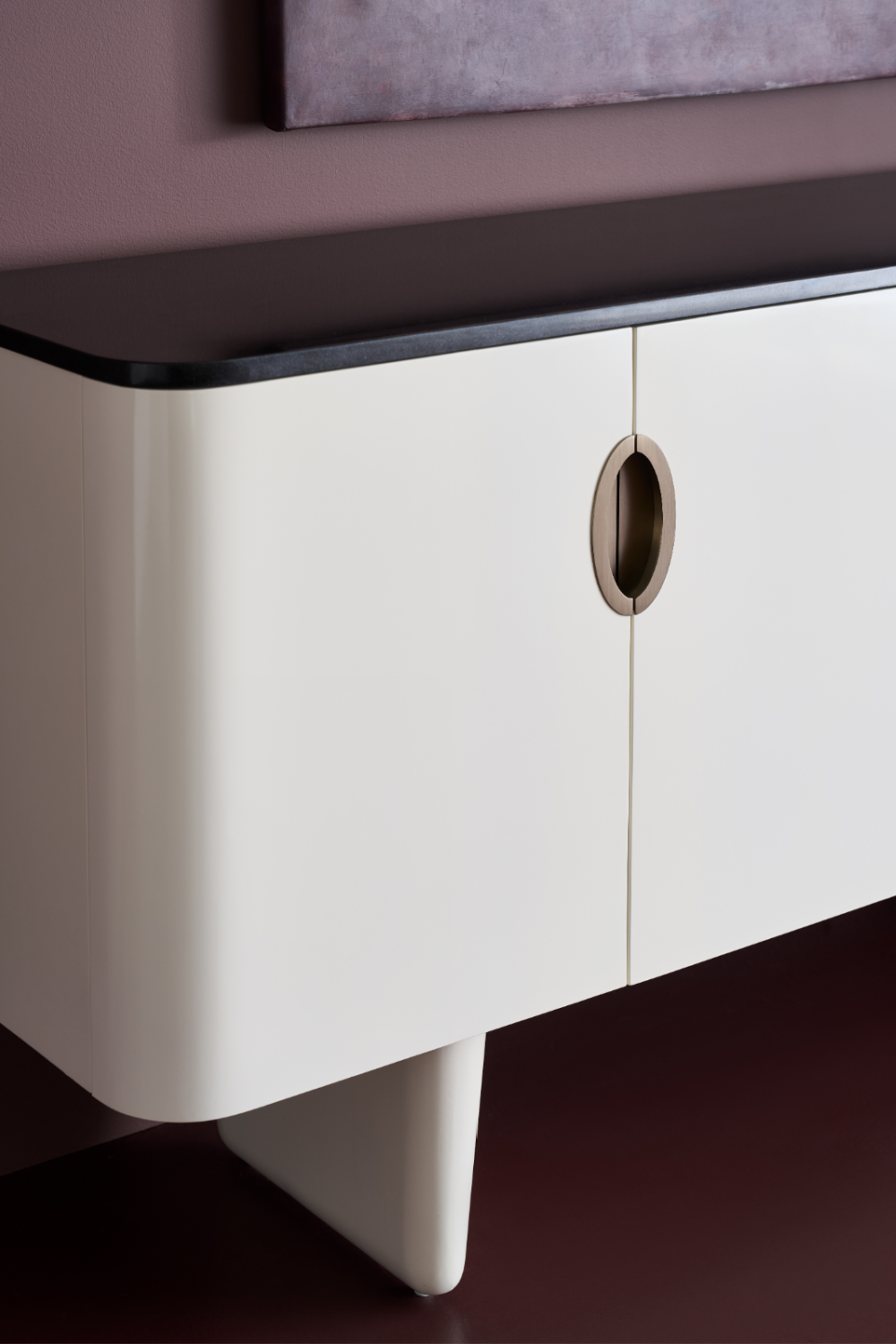 White 4-Door Sideboard | Caracole Paragon | Oroa.com