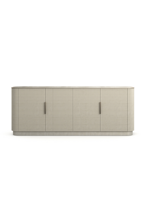 Fluted 4-Door Sideboard | Caracole Love | Oroa.com