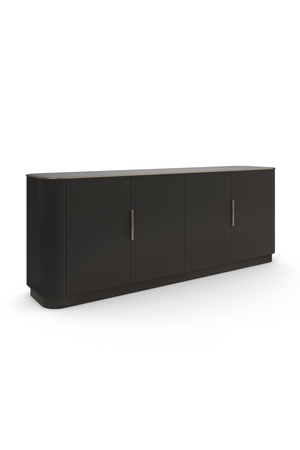 Fluted 4-Door Sideboard | Caracole Love | Oroa.com