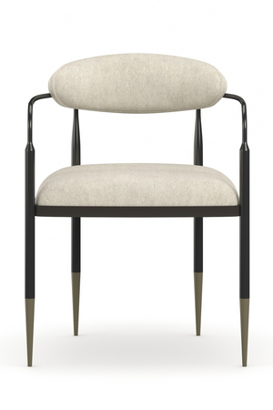 Bronze Framed Dining Armchair | Caracole Epoch | Oroa.com