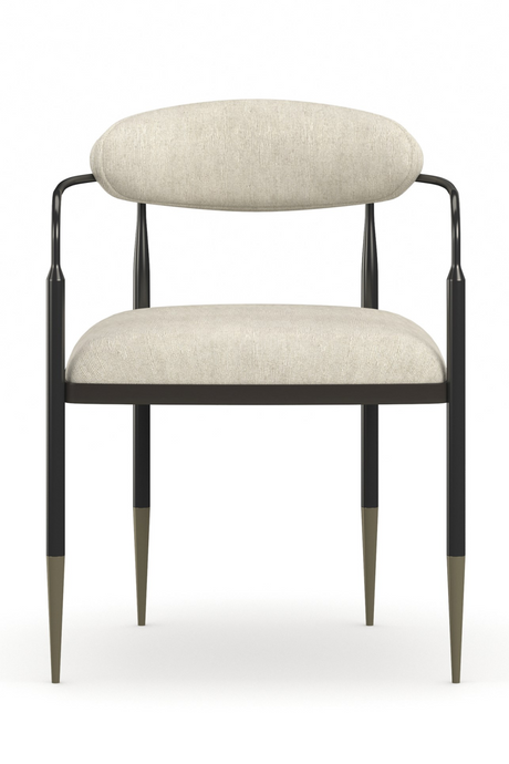 Bronze Framed Dining Armchair | Caracole Epoch | Oroa.com