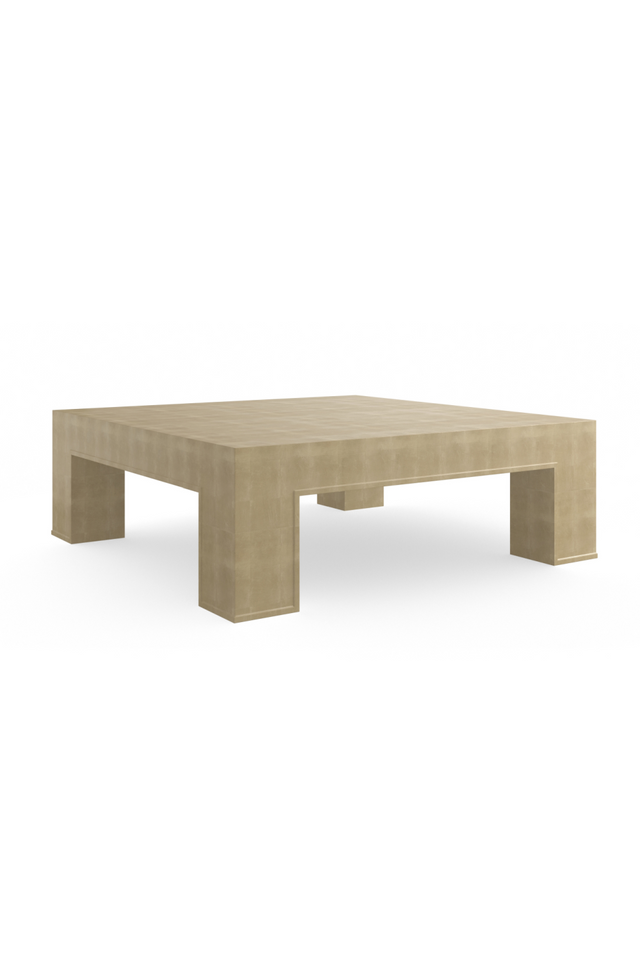 Square Hardwood Coffee Table | Caracole Dorado | Oroa.com