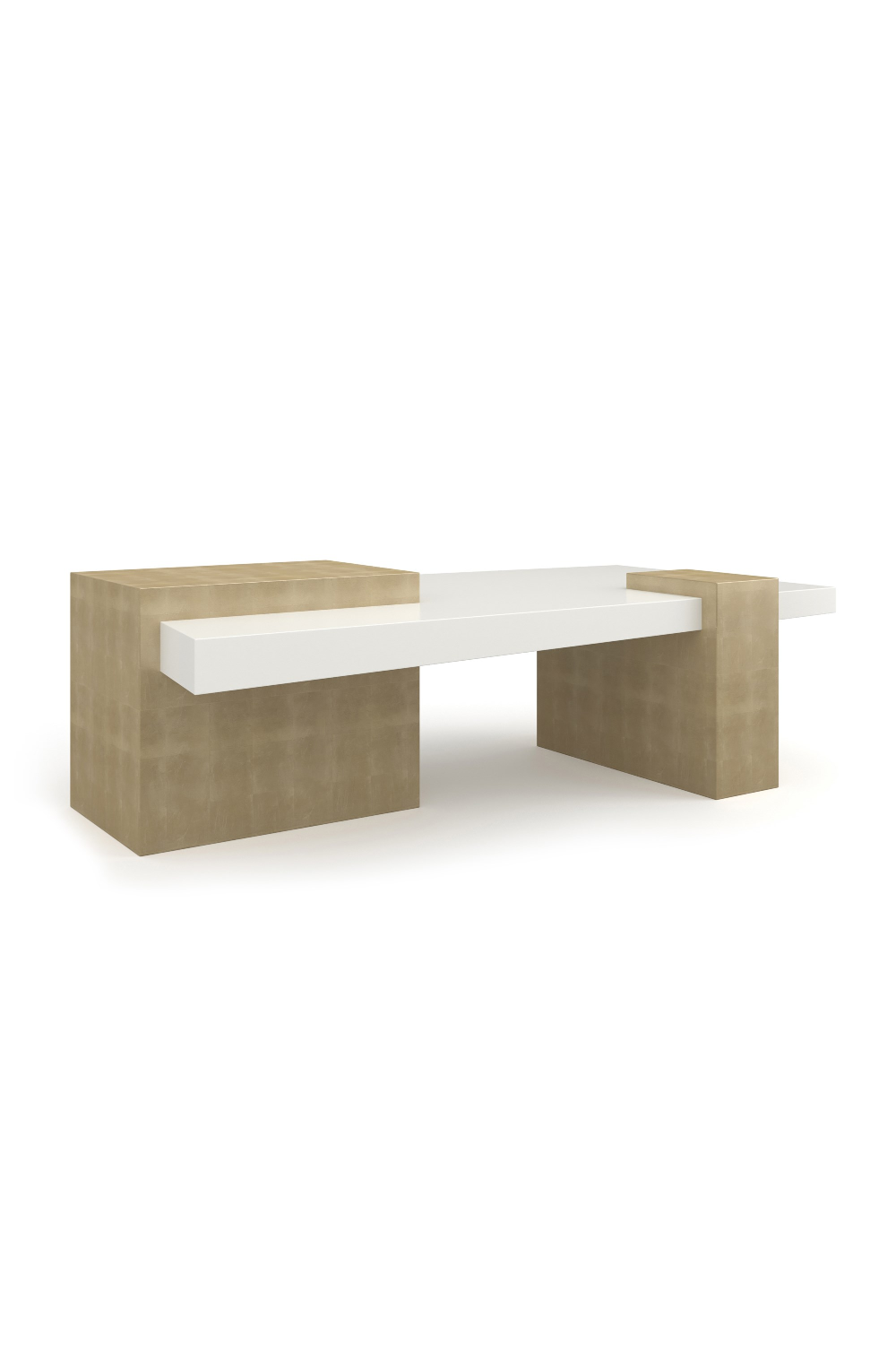 Wooden Rectangular Coffee Table | Caracole Float | Oroa.com