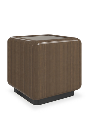 Mirror Top Cube Accent Table | Caracole Gelee | Oroa.com
