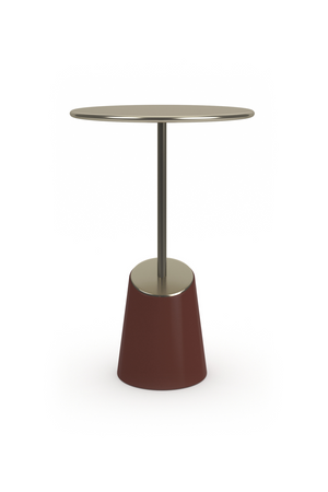 Red Gloss Accent Table | Caracole Rossetta | Oroa.com