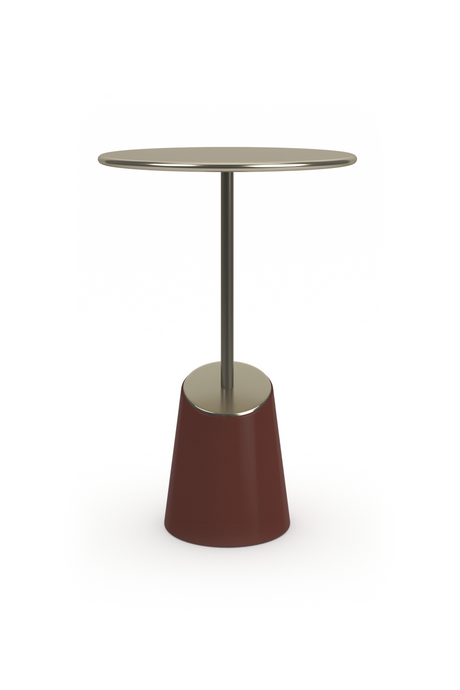 Red Gloss Accent Table | Caracole Rossetta | Oroa.com