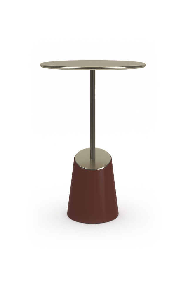 Red Gloss Accent Table | Caracole Rossetta | Oroa.com
