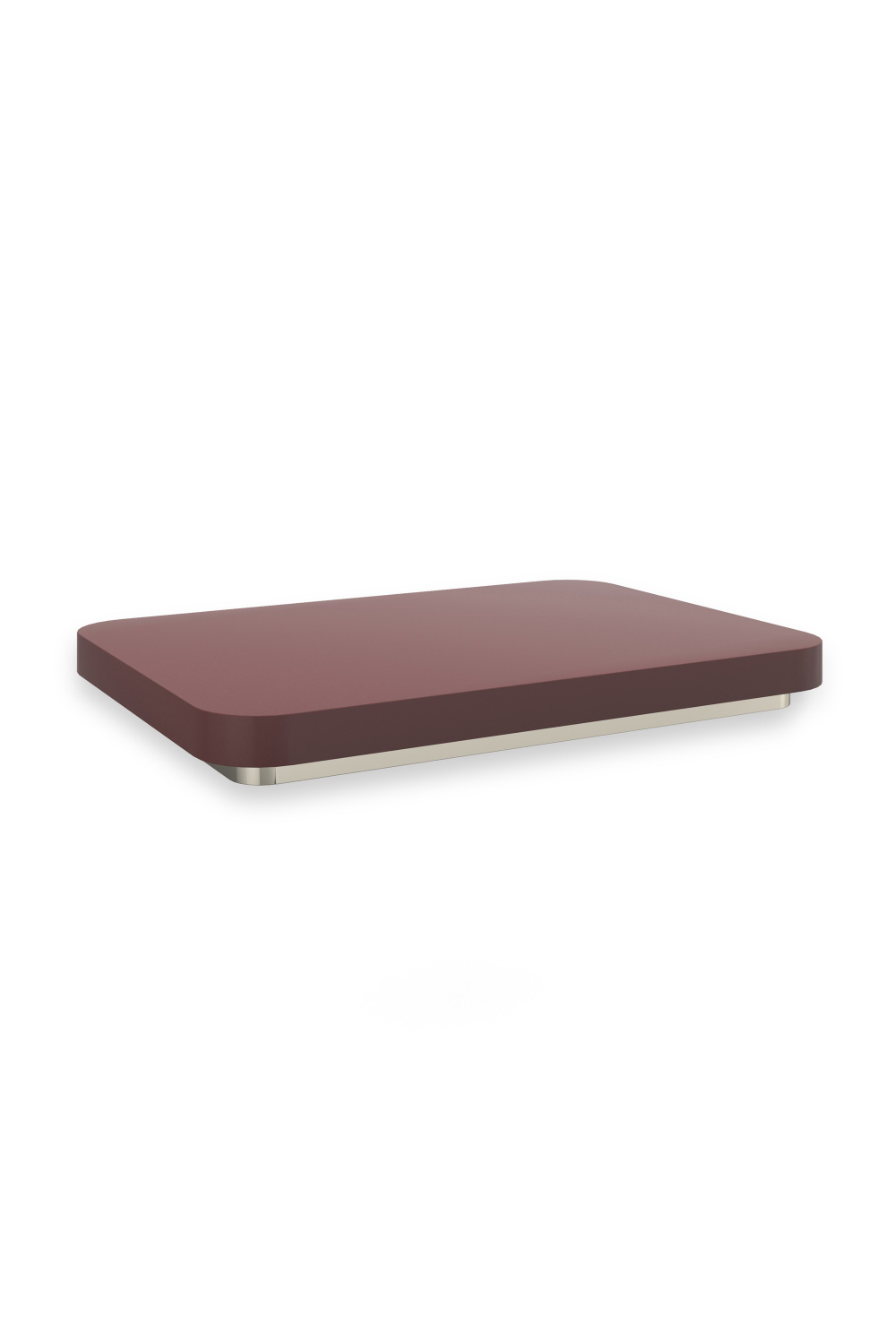 Red Gloss Square Accent Tray | Caracole Periphery | Oroa.com