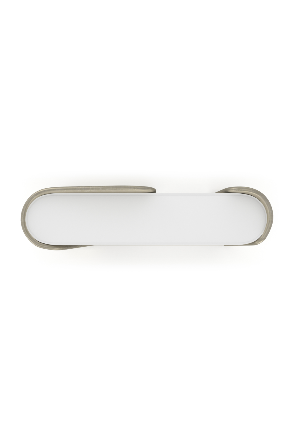 Oval Frosted Glass Console | Caracole Bauble | Oroa.com