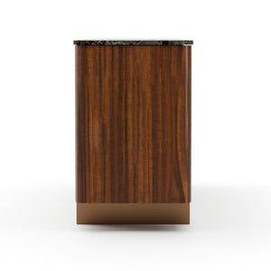   Smoked Walnut 4-Door Sideboard | Oroa.com