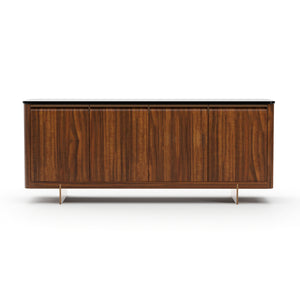   Smoked Walnut 4-Door Sideboard | Oroa.com