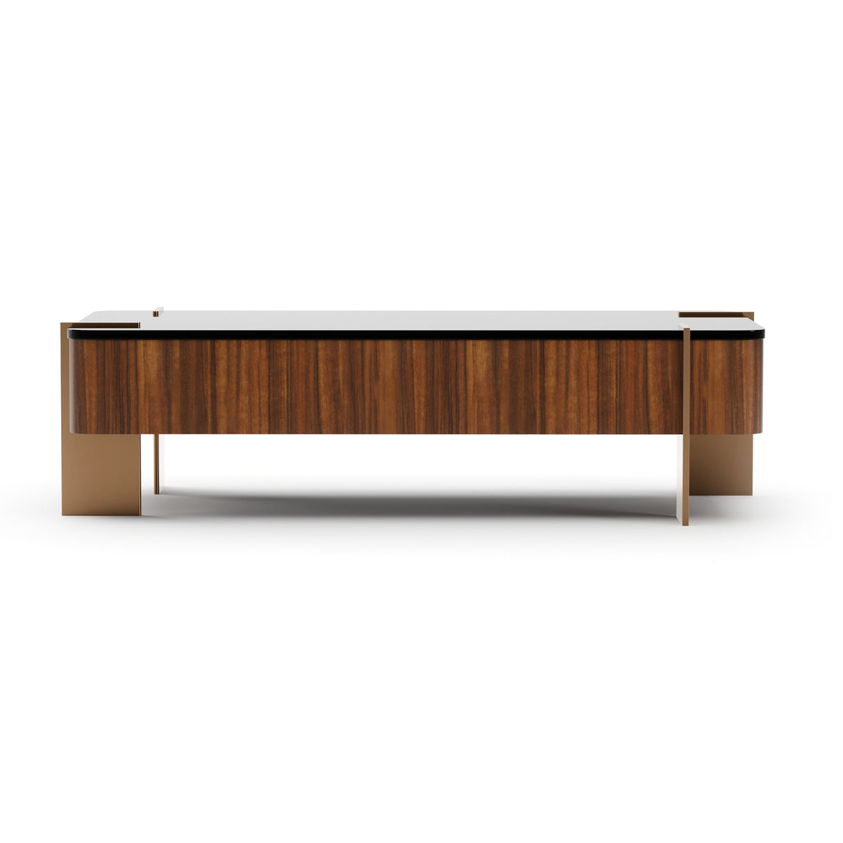  Rectangular Walnut Cocktail Table | Oroa.com