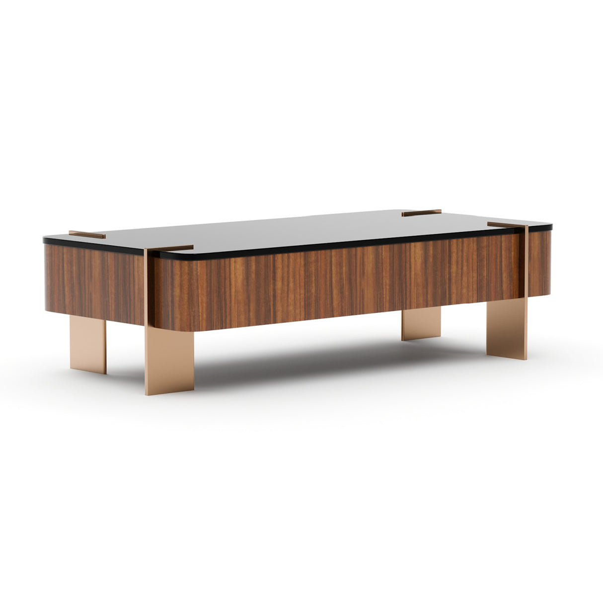   Rectangular Walnut Cocktail Table | Oroa.com