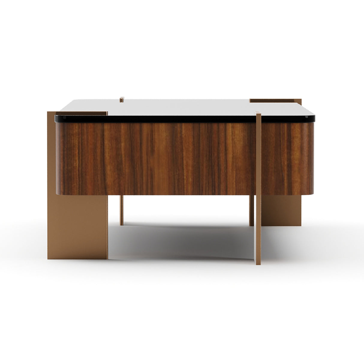   Rectangular Walnut Cocktail Table | Oroa.com