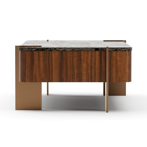   Rectangular Walnut Cocktail Table | Oroa.com