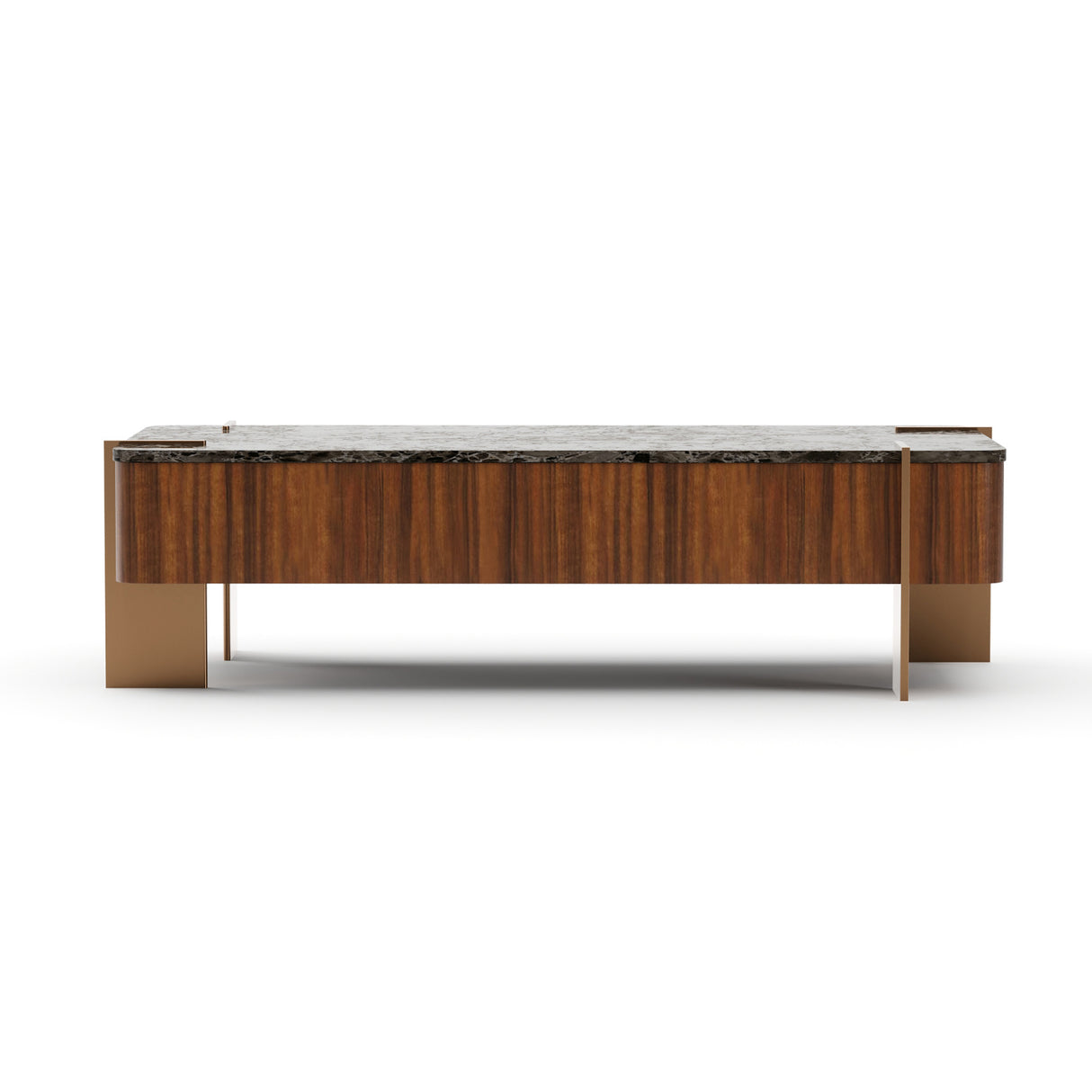   Rectangular Walnut Cocktail Table | Oroa.com