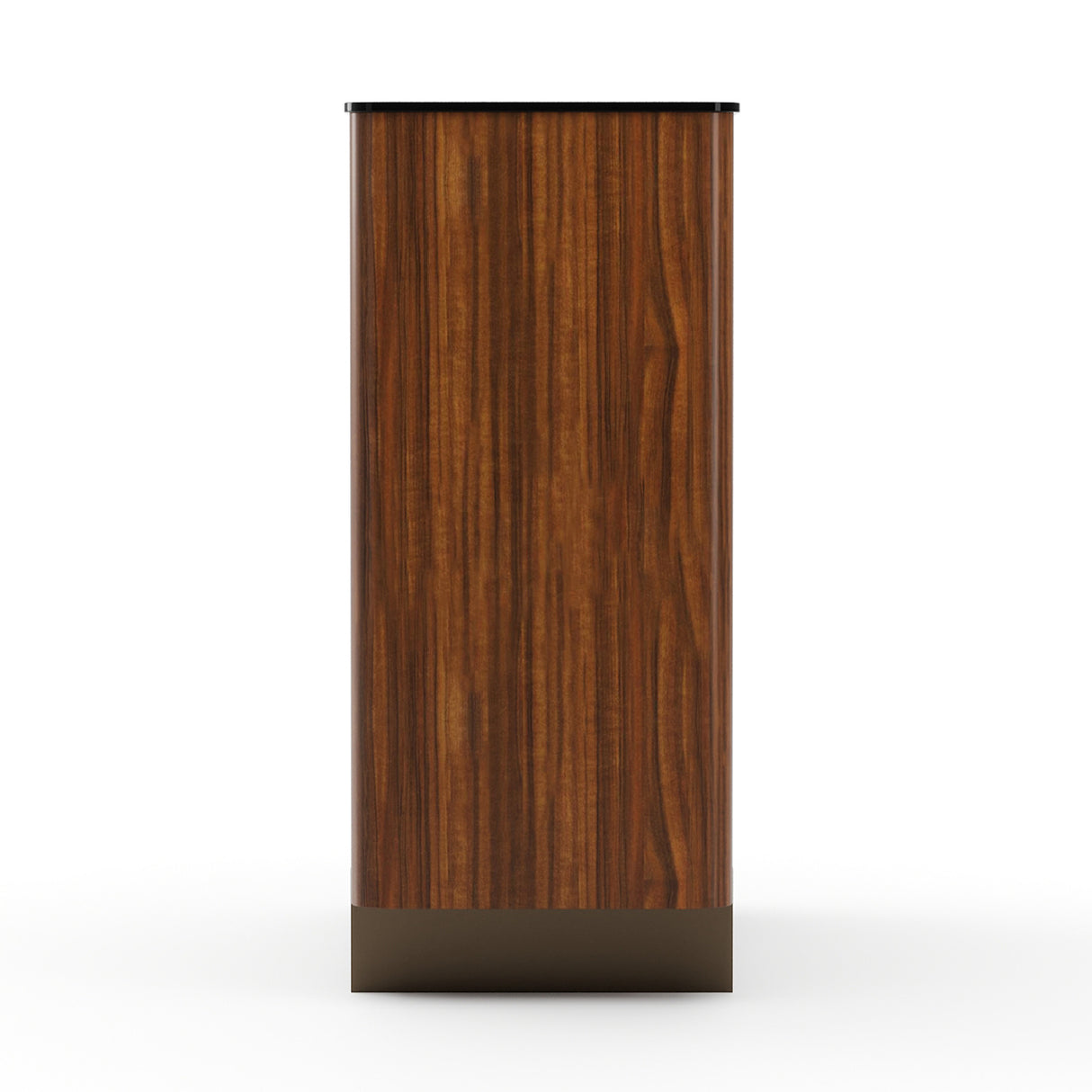   Smoked Walnut 2-Door Cabinet | Oroa.com