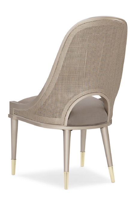 Cut-Out Back Dining Chair | Caracole Cane I Join You | Oroa.com