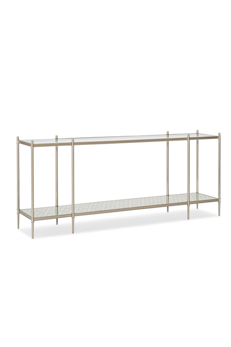 Glass Modern Console Table | Caracole Perfection | Oroa.com