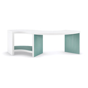   White S-Shaped Cocktail Table | Oroa.com