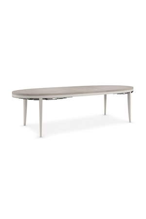Gray Maple Oval Dining Table | Caracole Coronet | Oroa.com