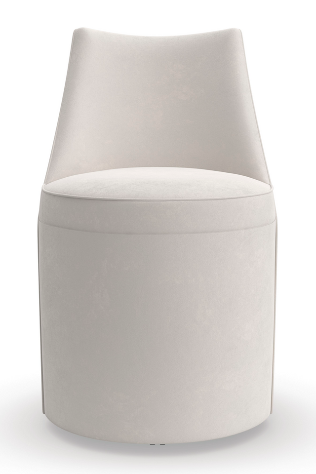 Sculptural Modern Dining Chair | Caracole Barrel Roll | Oroa.com