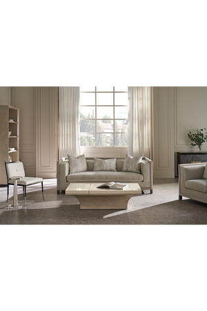 Koto Wood Base Cocktail Table | Caracole Full Break | Oroa.com