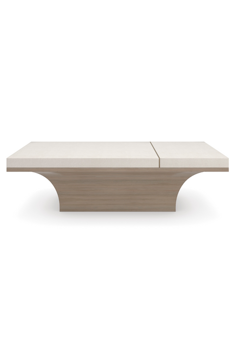 Koto Wood Base Cocktail Table | Caracole Full Break | Oroa.com