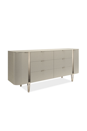 Fluted Front 6-Drawer Dresser | Caracole Love At First Sight | Oroa.com