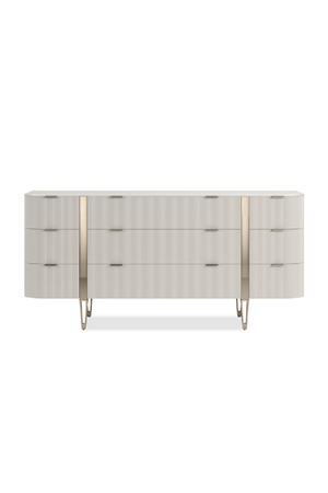 Fluted Front 9-Drawer Dresser | Caracole Love At First Sight | Oroa.com