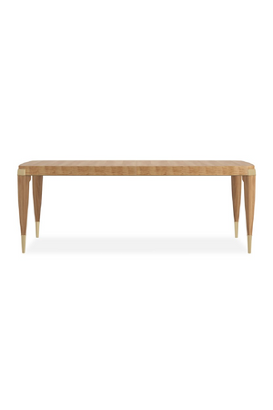 Extendable Wood Dining Table | Caracole All Trimmed Out | Oroatrade.com