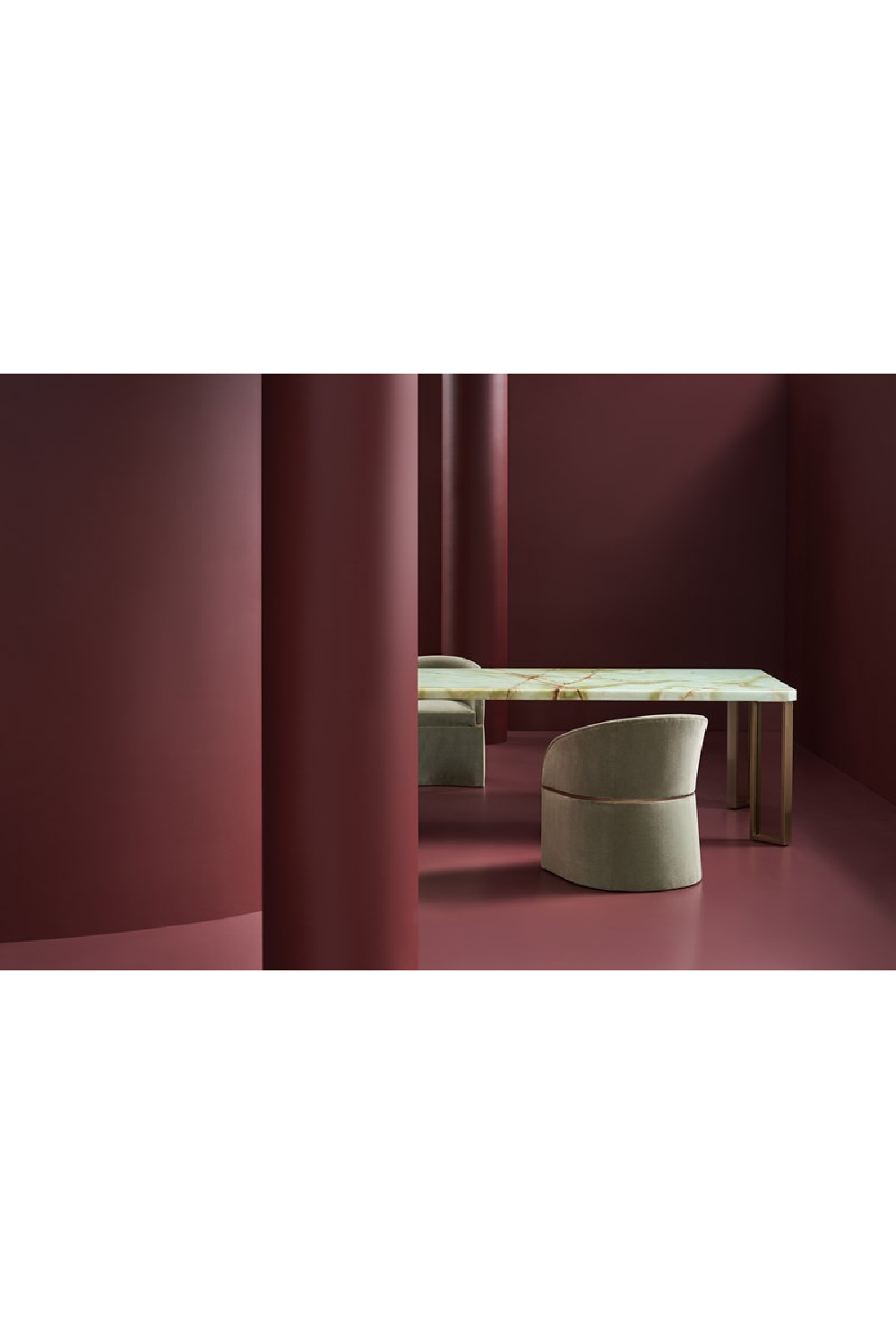 Green Onyx Dining Table | Caracole The Naturalist | Oroa.com