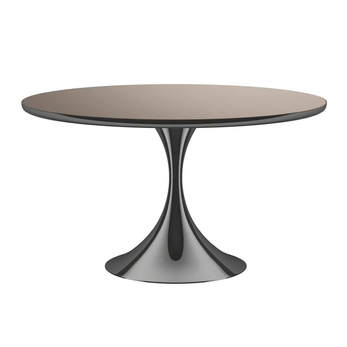   Mirror Top Round Dining Table | Oroa.com